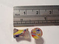 Pair COLORFUL Double Flare Ear Lobe Plugs 4 gauge 4g - I Love My Piercings!