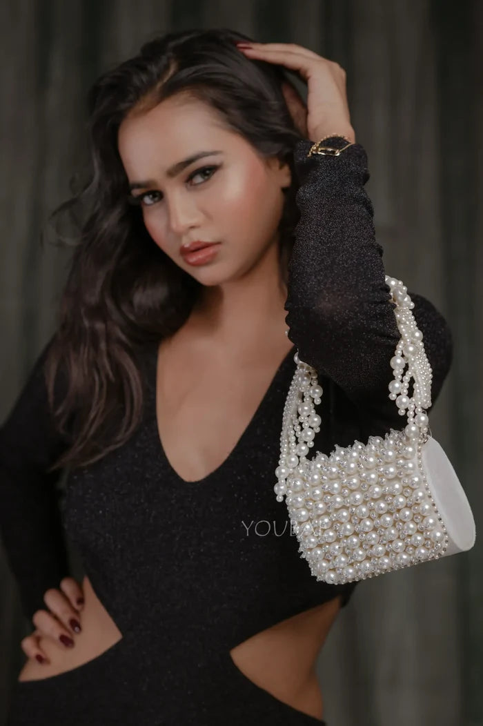 Pearl Miniature Clutch Bag