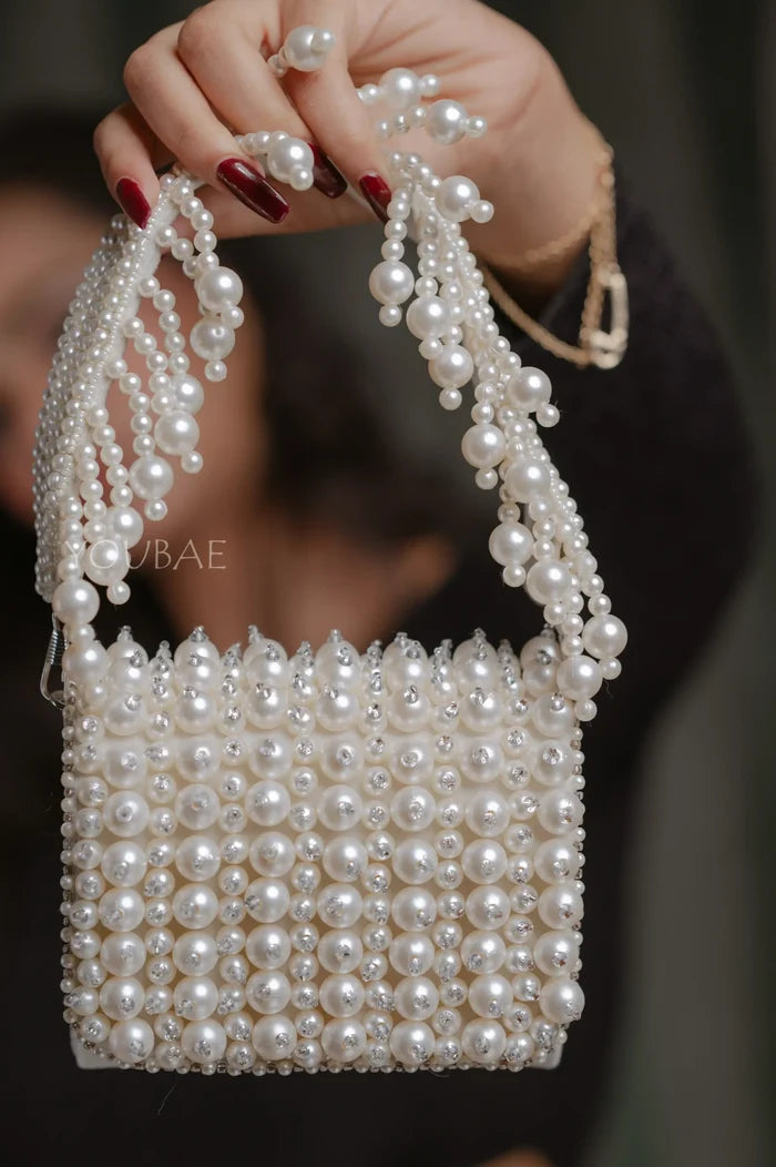 Pearl Miniature Clutch Bag