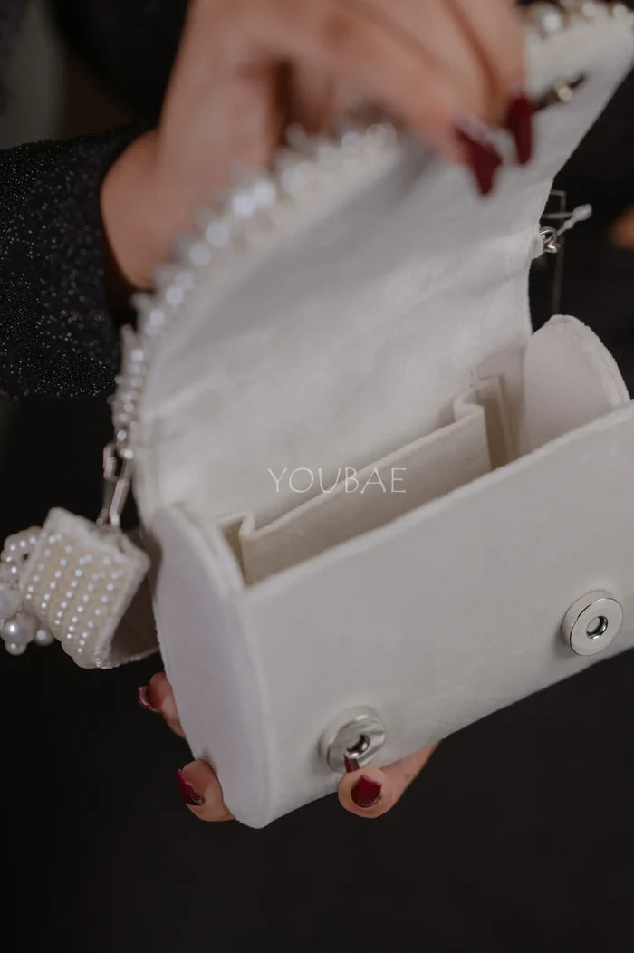 Pearl Miniature Clutch Bag