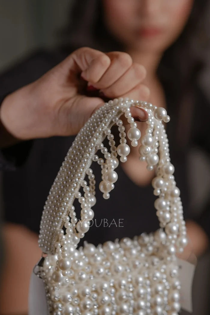 Pearl Miniature Clutch Bag