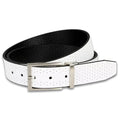 Nike Perforated Reversible II Golf Belt White/Black - 25 Men