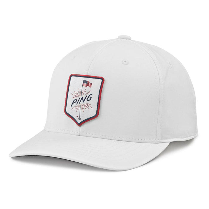 PING Old Glory Golf Cap White - 24 Men