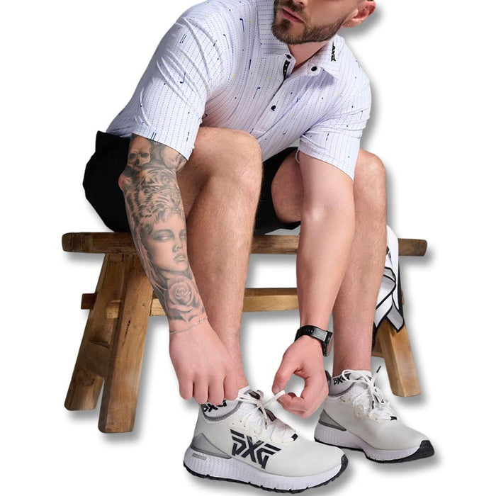 PXG Tour Golf Icons Golf Polo White - 26 Men