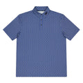 PXG Tour Skull Print Golf Polo Navy - 26 Men