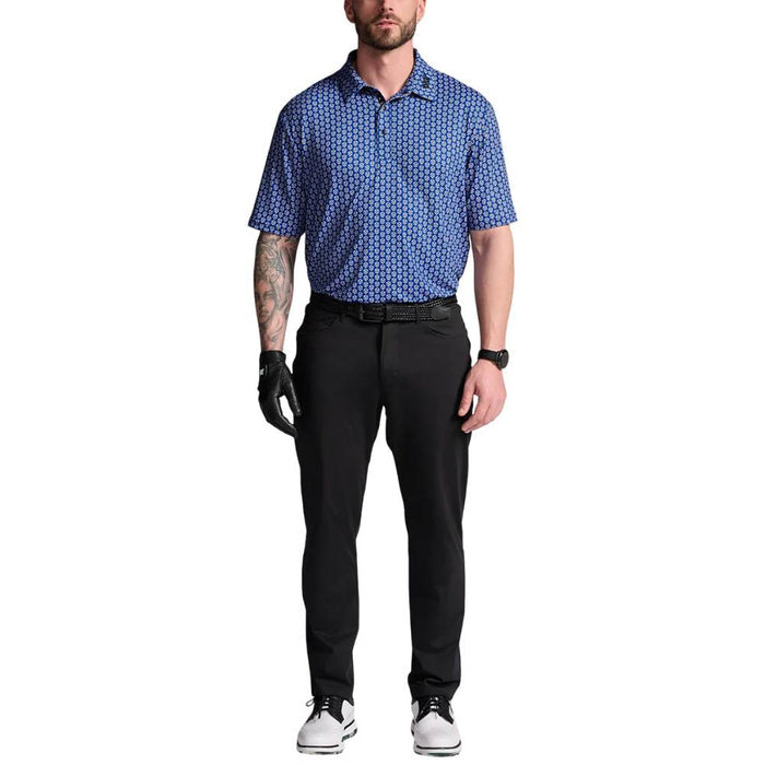 PXG Tour Skull Print Golf Polo Navy - 26 Men
