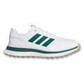 Adidas S2G 26 Leather Spikeless Golf Shoes Cloud White/Collegiate Green/Gum - SS26 Men