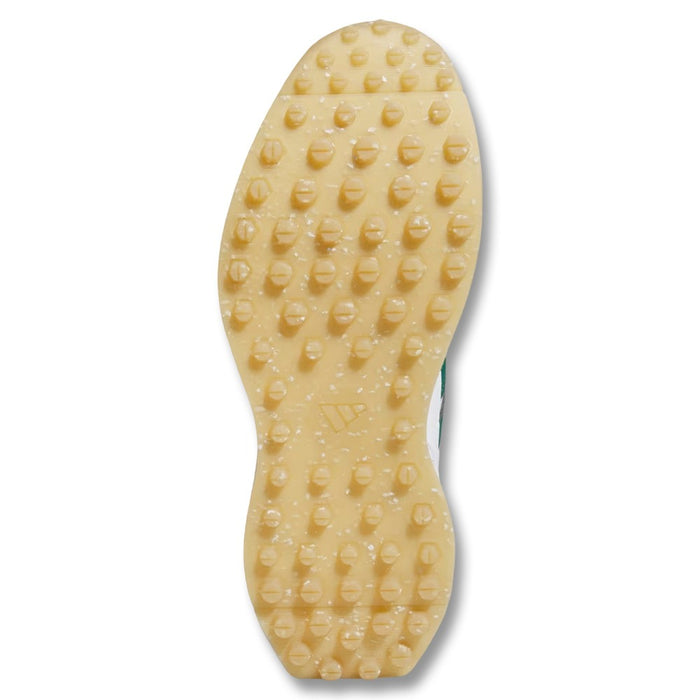 Adidas S2G 26 Leather Spikeless Golf Shoes Cloud White/Collegiate Green/Gum - SS26 Men