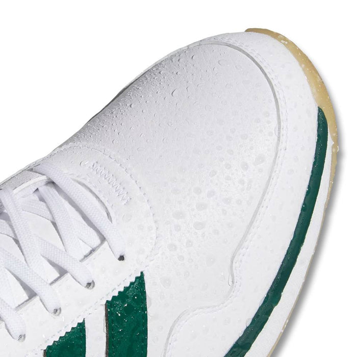 Adidas S2G 26 Leather Spikeless Golf Shoes Cloud White/Collegiate Green/Gum - SS26 Men