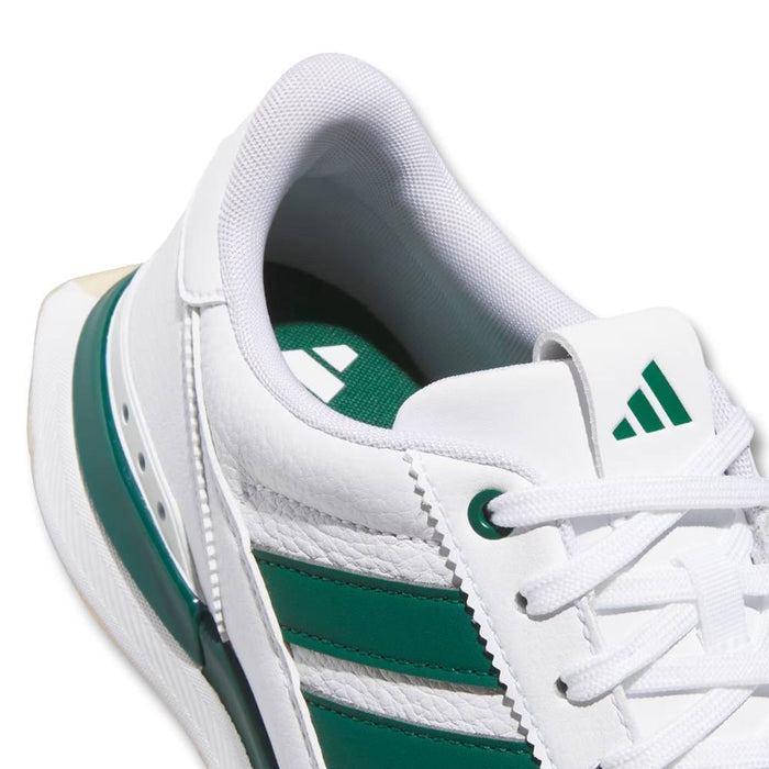 Adidas S2G 26 Leather Spikeless Golf Shoes Cloud White/Collegiate Green/Gum - SS26 Men