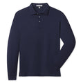 Straight Down Cambridge Longsleeve Golf Polo New Indigo - FA26 Men