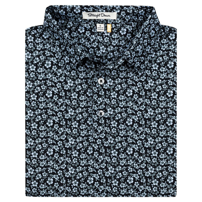 Straight Down Don Ho Golf Polo Powder - FA25 Men