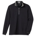 Straight Down Optic Quarter Zip Golf Pullover Black - SP25 Men