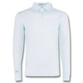 Straight Down Stearns Longsleeve Golf Polo Sky/White - SP25 Men