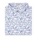 Straight Down Tropical Tees Golf Polo Moonlight - SP26 Men