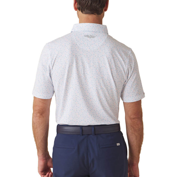 Straight Down Turtle Island Golf Polo Coastal - SP26 Men