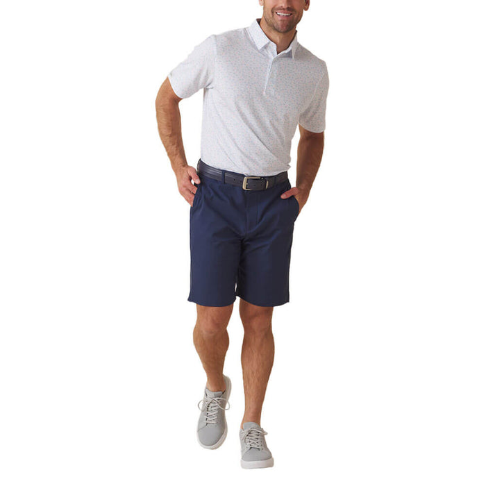 Straight Down Turtle Island Golf Polo Coastal - SP26 Men