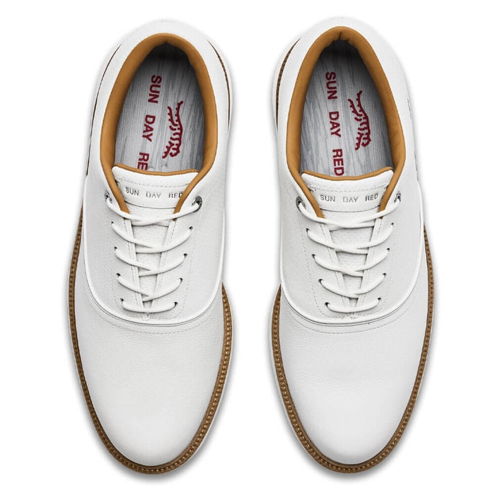 Sun Day Red Pioneer Cypress Golf Shoes White/Silver - 26 Men