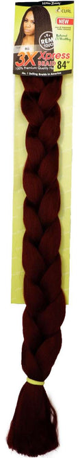 SYNTHETIC BRAID XPRESS 84INCH-#BURGUNDY