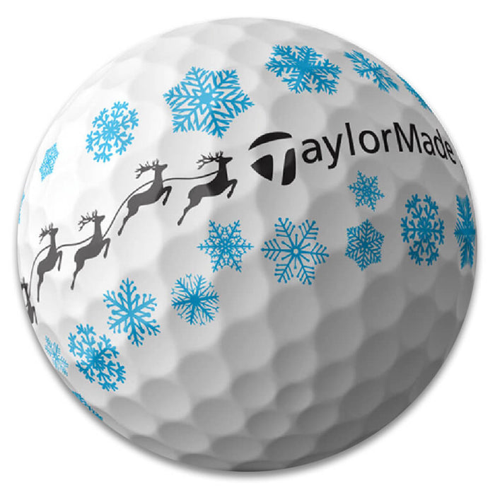 TaylorMade Limited Edition TP5 Stripe Holiday Golf Balls
