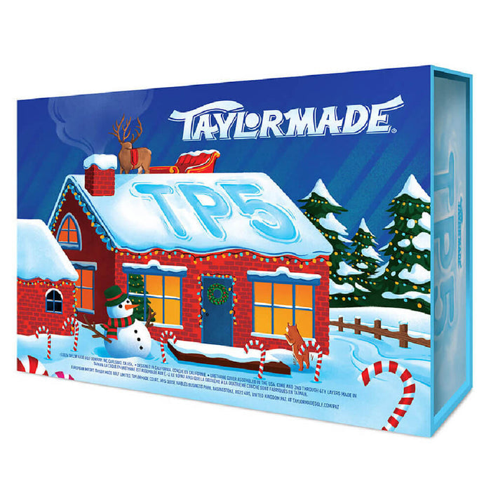 TaylorMade Limited Edition TP5 Stripe Holiday Golf Balls