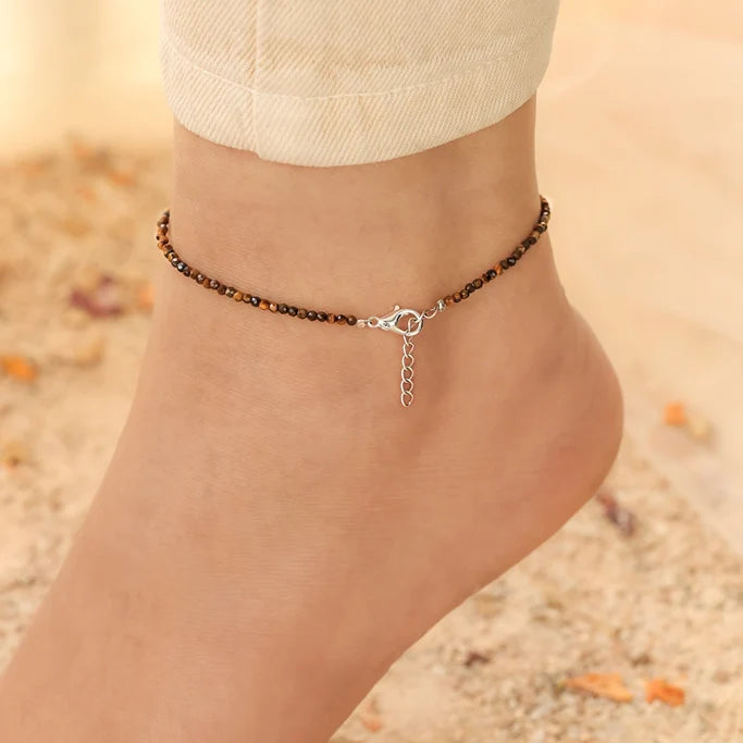 Tiger Eye Anklet