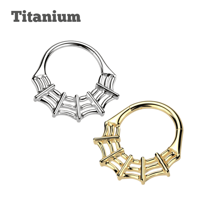 Titanium Web Hinged Hoop