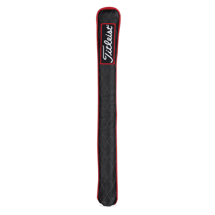 Titleist Jet Black Leather Alignment Stick Cover