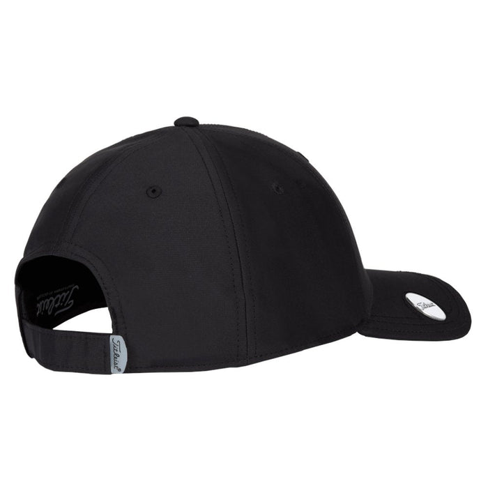 Titleist Players Performance Ball Marker Golf Cap Black/White - 24 Men