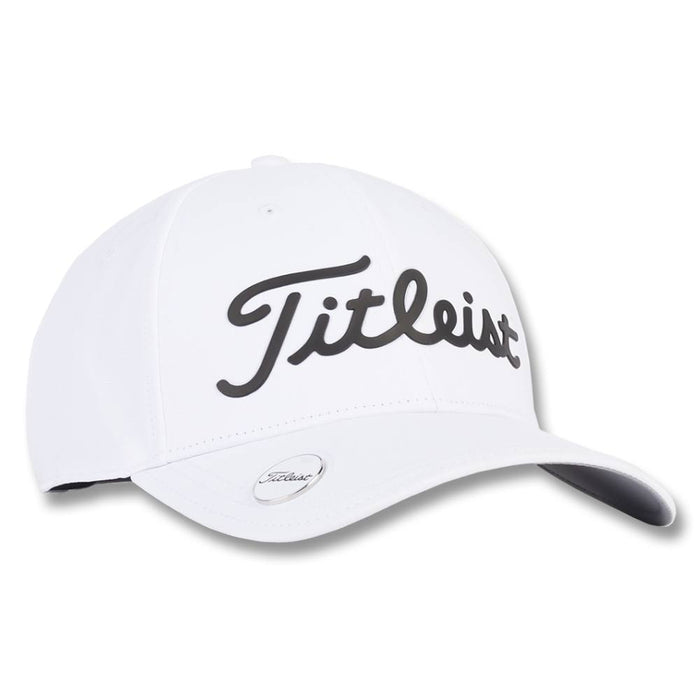 Titleist Players Performance Ball Marker Golf Cap White/Black - 24 Men