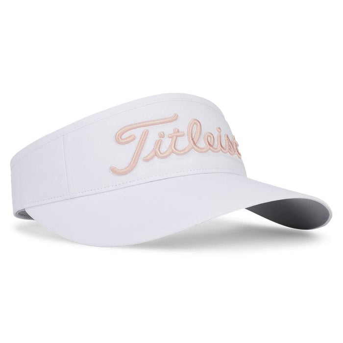 Titleist Sundrop Golf Visor White/Rose - 23 Women