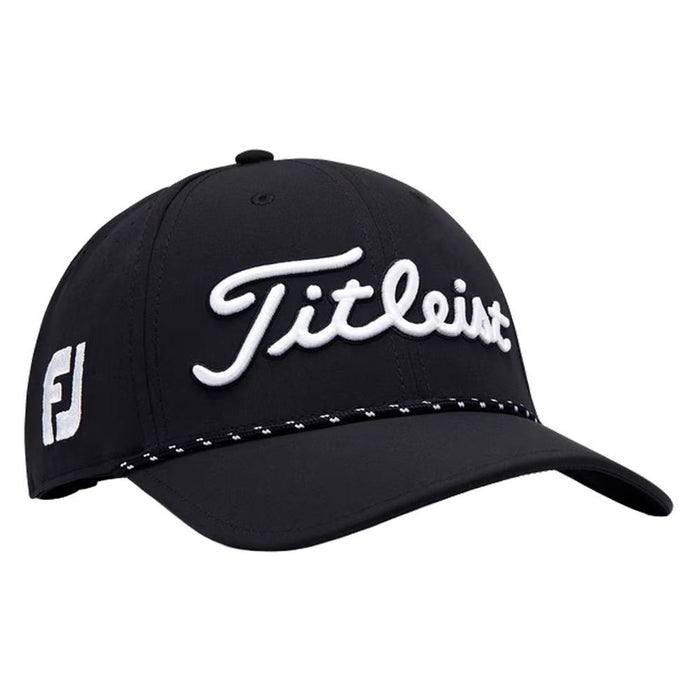 Titleist Tour Breezer Golf Cap Black/White - 23 Men