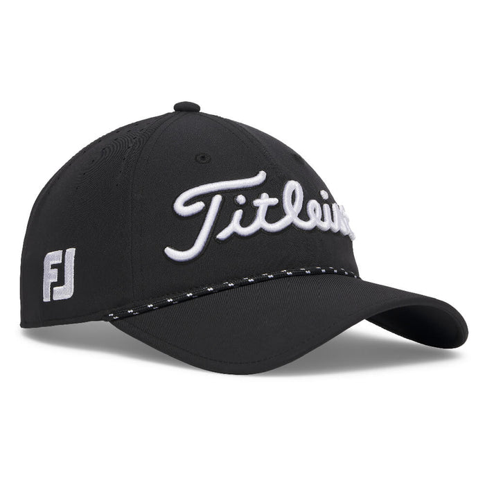 Titleist Tour Breezer Golf Cap Black/White - 26 Men