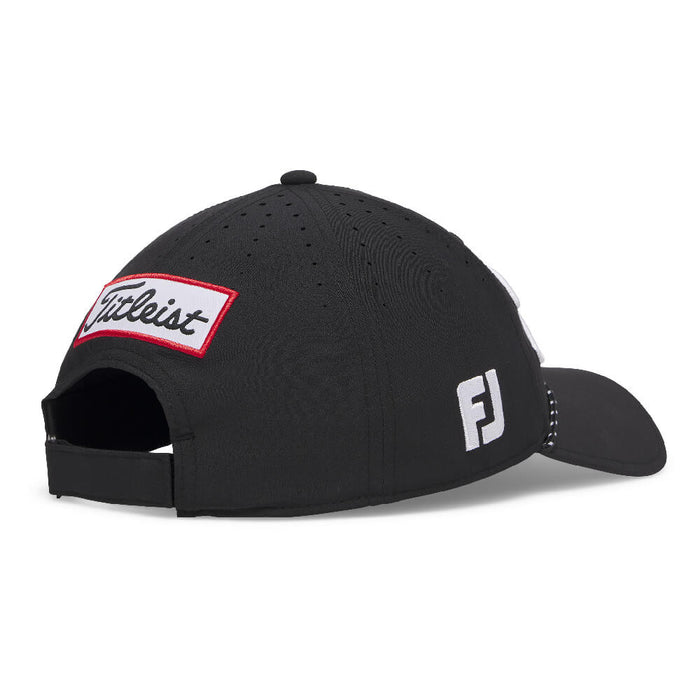 Titleist Tour Breezer Golf Cap Black/White - 26 Men