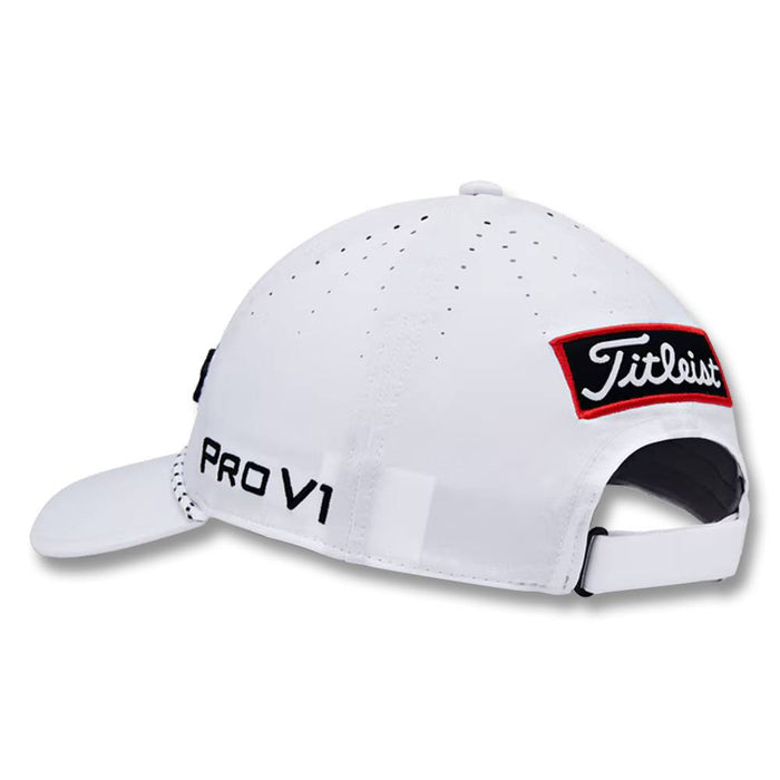 Titleist Tour Breezer Golf Cap White/Black - 23 Men