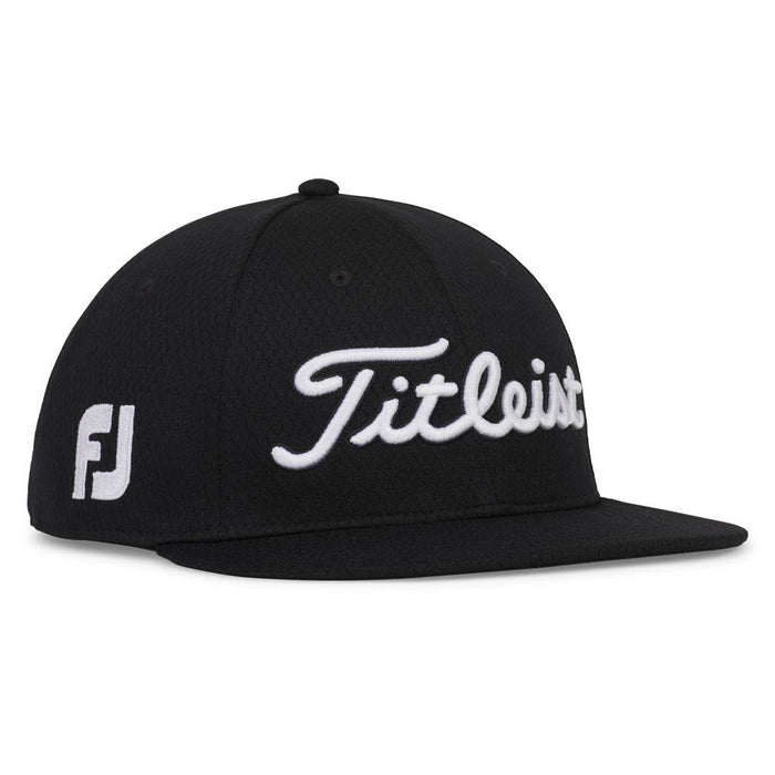 Titleist Tour Elite Flat Bill Golf Cap Black/White - 24 Men