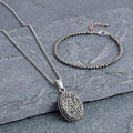 Total Wealth Alignment Combo: Pyrite Anklet & Raw Pyrite Pendant