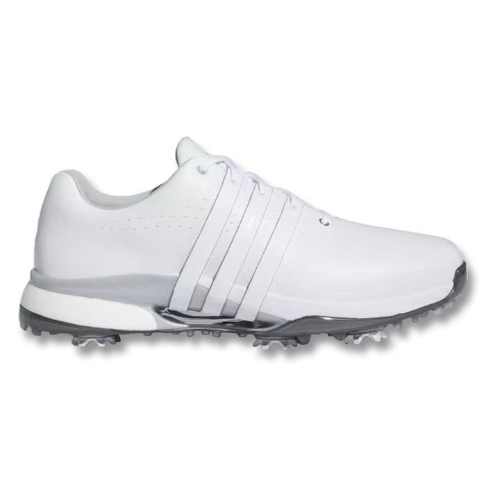 Adidas Tour360 Golf Shoes Cloud White/Cloud White/Silver Metallic - 24 Men