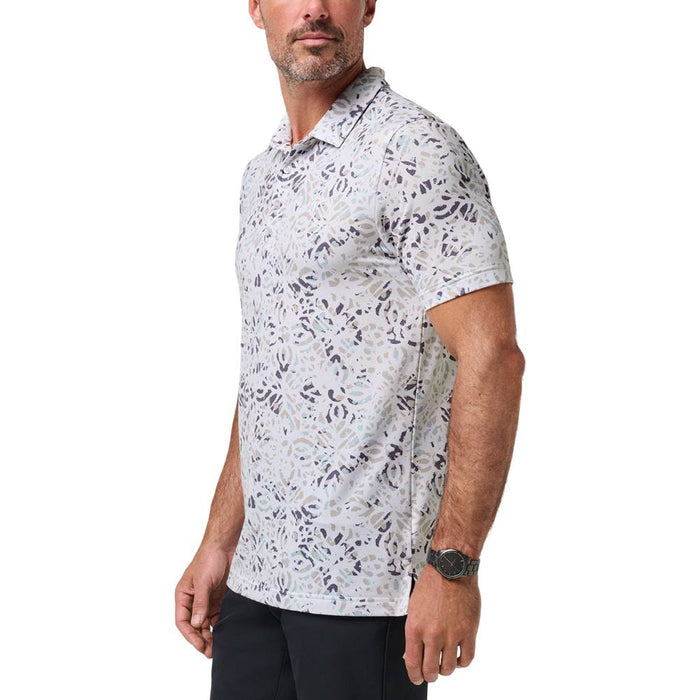 TravisMathew Featherweight Chill Golf Polo White - SS26 Men