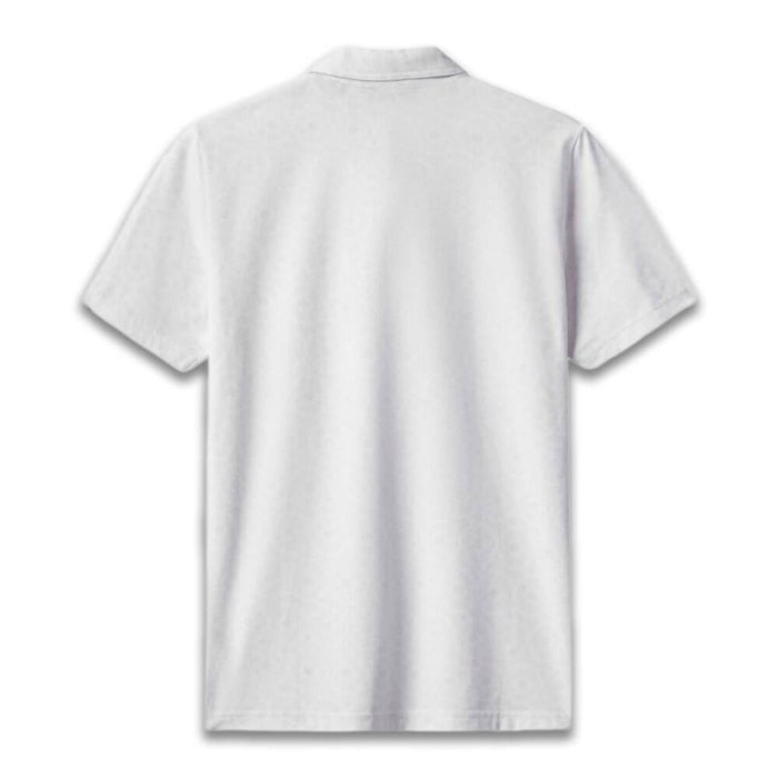 TravisMathew Free Passage Golf Polo White - SS26 Men
