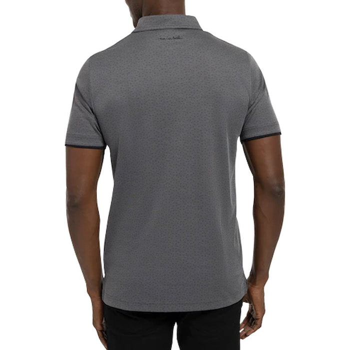 TravisMathew Light Valley Golf Polo Heather Dark Gray - FW22 Men