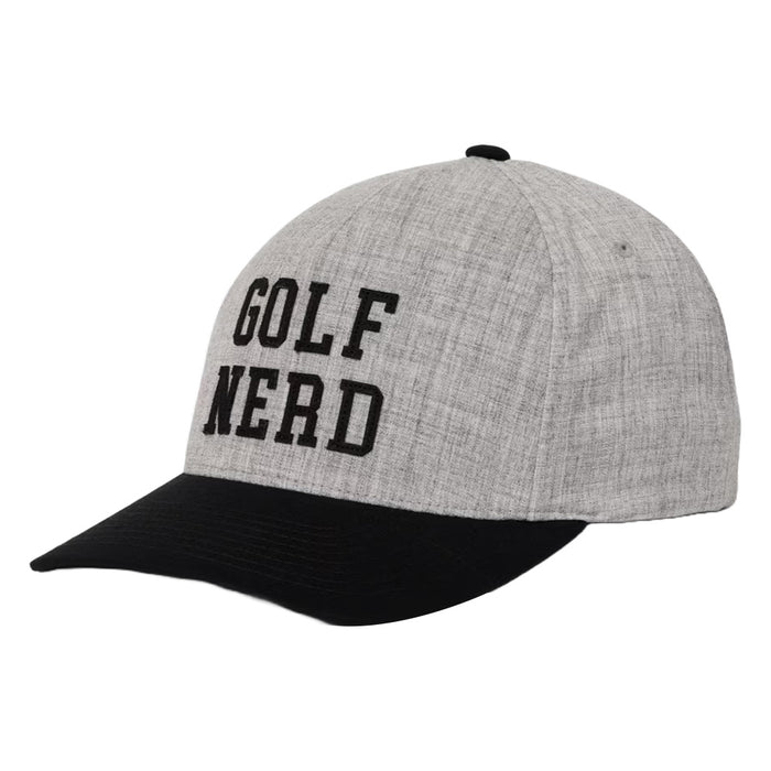 TravisMathew On Course Snapback Golf Cap Heather Gray - SS25