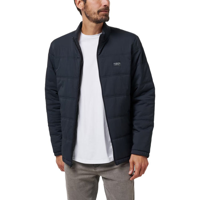 TravisMathew Palisades Puffer Golf Jacket Black - FW24