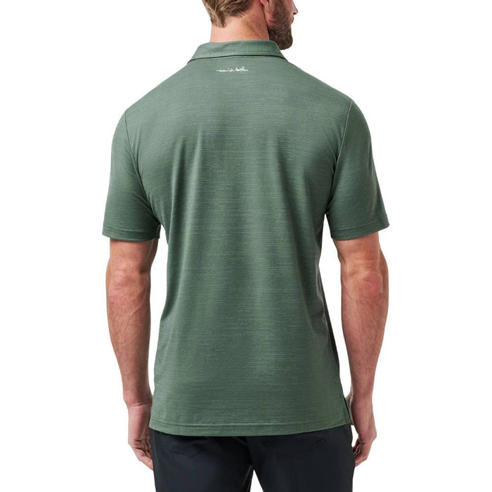 TravisMathew The Heater Golf Polo Balsam Green - FW25 Men