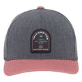 TravisMathew Upsell Golf Cap Heather Gray Pinstripe - FW22 Men