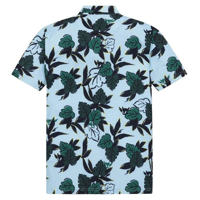 WAAC Athletic Forest Stretch Golf Polo Light Blue - 24 Men