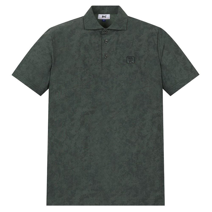 WAAC Athletic Mist Stretch Golf Polo Dark Khaki - SS24 Men