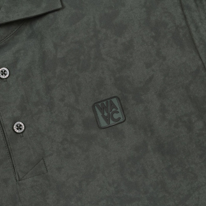 WAAC Athletic Mist Stretch Golf Polo Dark Khaki - SS24 Men
