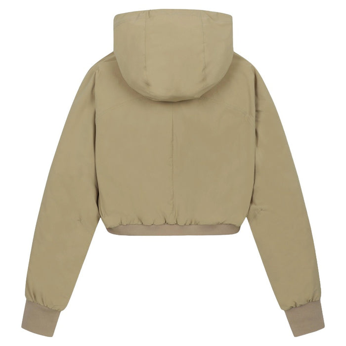 WAAC Bolero Hoodie Golf Jacket Light Brown - FW24 Women