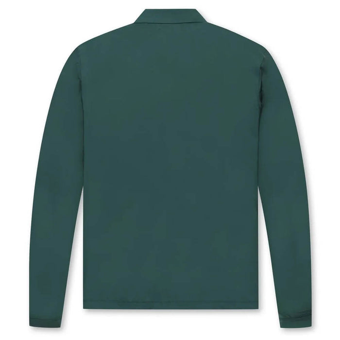 WAAC Cool Touch Longsleeve Golf Polo Green - SP25 Men